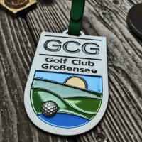clubtags Golf Bagtags Metall Golftaschenanhänger