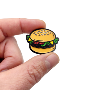 clubtags Golf Ballmarker aus Metall Burger