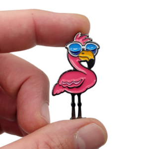 clubtags Flamingo Golf Ballmarker Metall