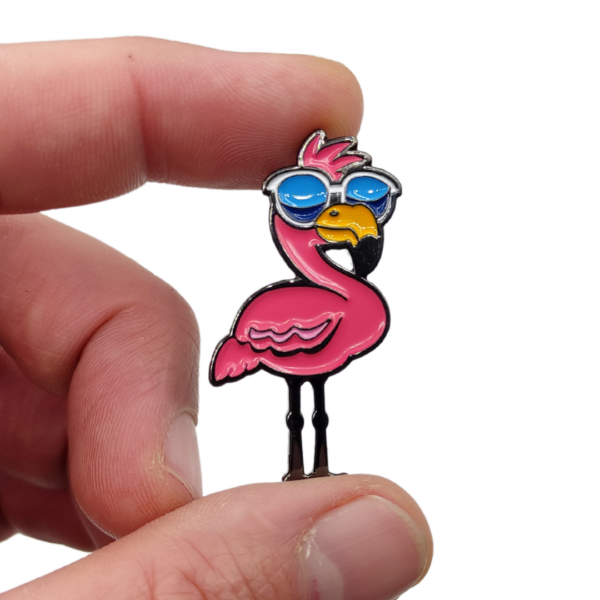 clubtags Flamingo Golf Ballmarker Metall